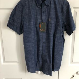 NEW Ben Sherman Short Sleeve Button-Up